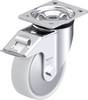 Blickle 750252 LK-PO 150G-FI-FA Roulette pivotante en tôle d'acier Diamètre de la roue: 150 mm Capacité de charge (max.): 400 kg 1 pc(s)
