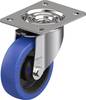 Blickle 901283 LKX-POBS 125XKA-3 Roulette pivotante en acier pour charges lourdes Diamètre de la roue: 125 mm Capacité de charge (max.): 250 kg 1 pc(s)