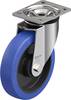 Blickle 912824 LKX-POBS 200XKA Roulette pivotante en acier pour charges lourdes Diamètre de la roue: 200 mm Capacité de charge (max.): 500 kg 1 pc(s)