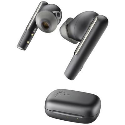 HP Poly Voyager Free 60 UC   Oreillette Bluetooth Stereo noir  micro-casque, boîtier de charge
