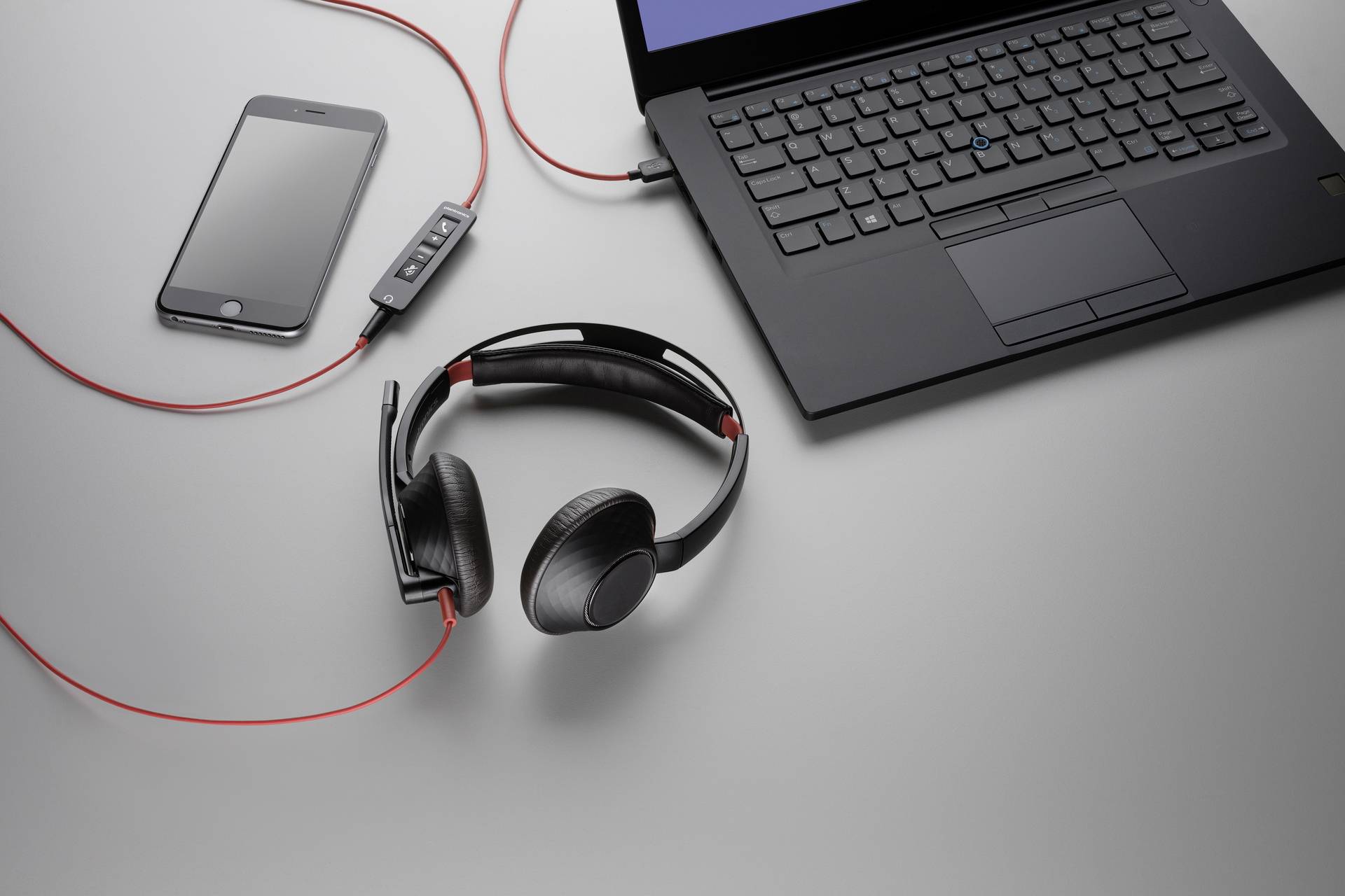 HP Poly Blackwire C5220 Micro-casque supra-auriculaire filaire Stereo noir micro-casque-2