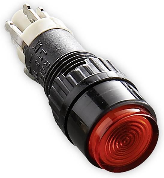 RAFI 1.15.106.504/1600 Bouton-poussoir lumineux à rappel 24 V 0.5 A à rappel (L x l x H) 11 x 11 x 32 mm 1 pc(s)-0