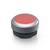 Bouton rond rouge sur fond blanc, transmettant un sentiment d'urgence ou d'activation.