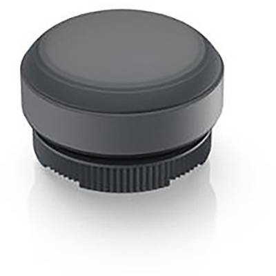 Un couvercle noir, rond en plastique, avec un bord cannelé, probablement utilisé comme protection ou fermeture.