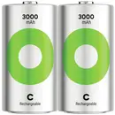 GP ReCyko Pile rechargeable LR14 (C) NiMH 3000 mAh 1.2 V 2 pc(s)
