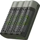 GP M452 Chargeur de piles rondes NiMH LR03 (AAA), LR6 (AA)
