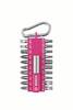 Bosch Accessories 2607012000 2607012000 Jeu d'embouts cruciforme Phillips, 6 pans intérieurs, vis à fente, vis Pozidriv, denture multiple (XZN) avec porte-embout
