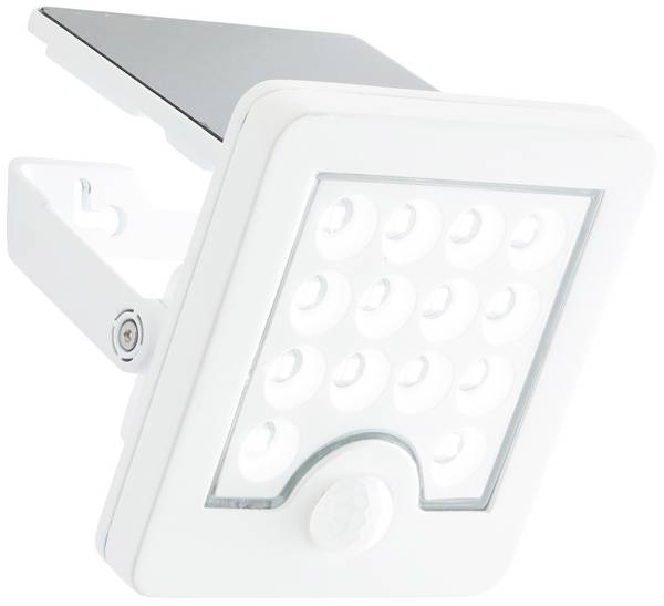 Brilliant Luton G40420/05 Applique solaire extérieure avec détecteur de mouvement  LED LED intégrée 4 W blanc