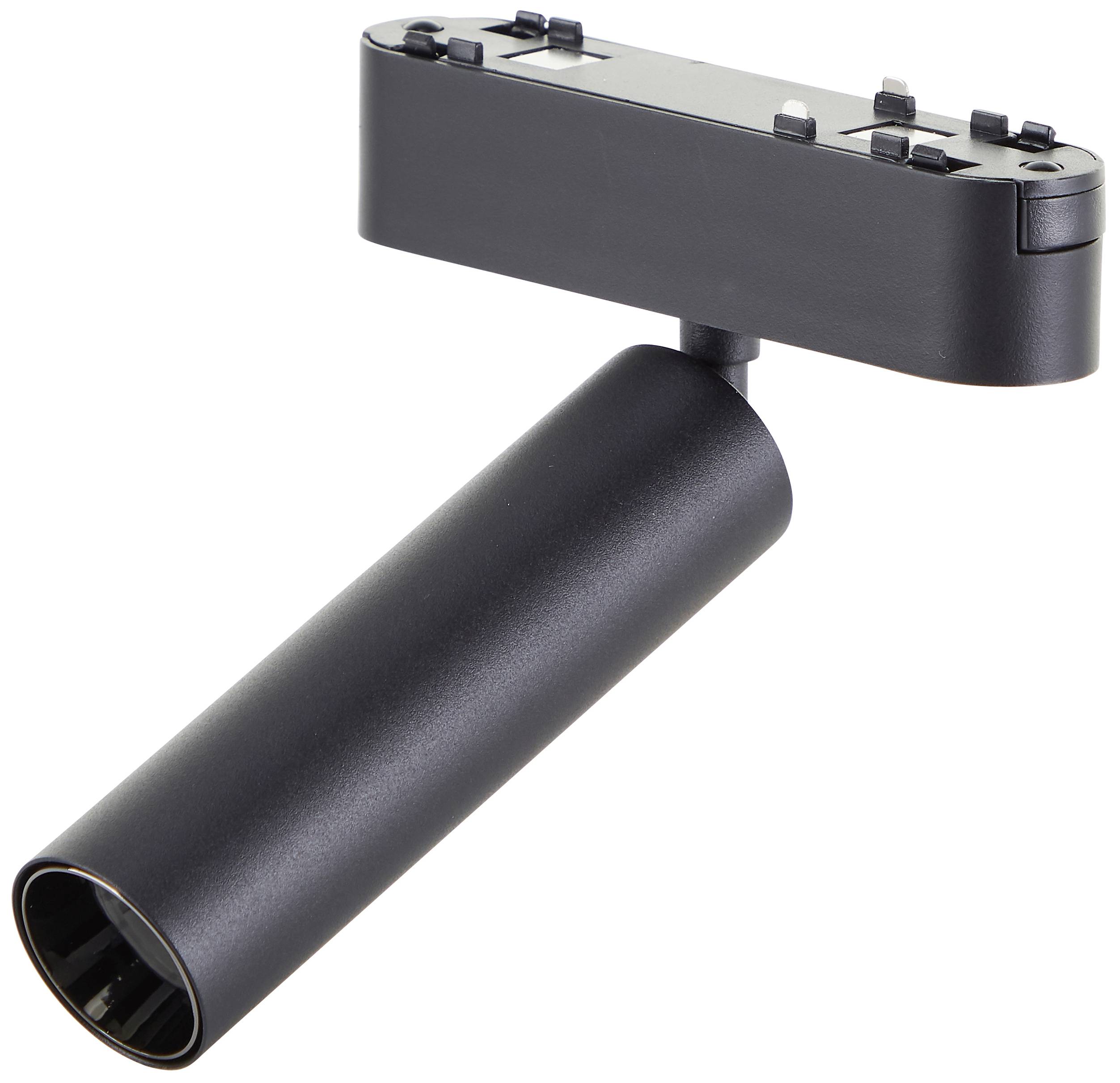 Dispositif noir en forme de T, qui semble servir d'adaptateur, avec un raccordement cylindrique en bas et une partie rectangulaire en haut.