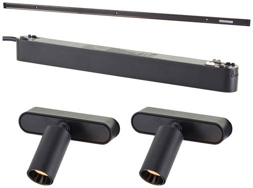 Brilliant G30072/76 Click&Shine Système de rail de base     noir