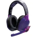 Lexip X TSUME Naruto Shippuden Headset 1 Micro-casque supra-auriculaire filaire, Bluetooth Stereo noir/lilas micro-casqu