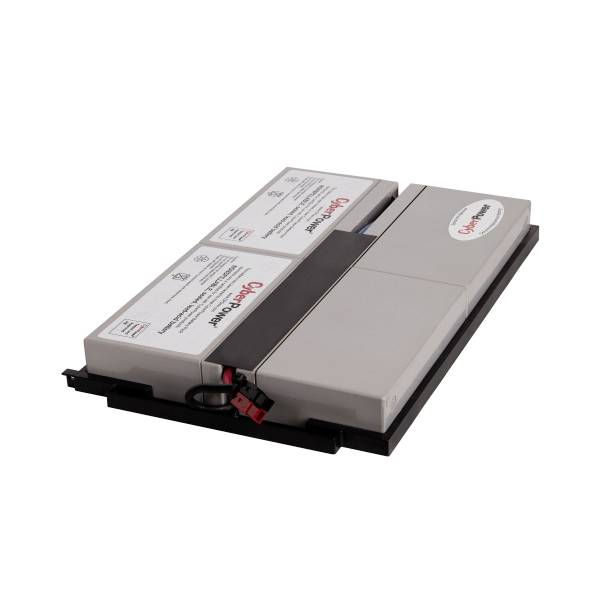 Batterie lithium-ion posée sur un fond blanc, adaptée aux vélos électriques ou aux trottinettes électriques, montrant les détails de connexion.