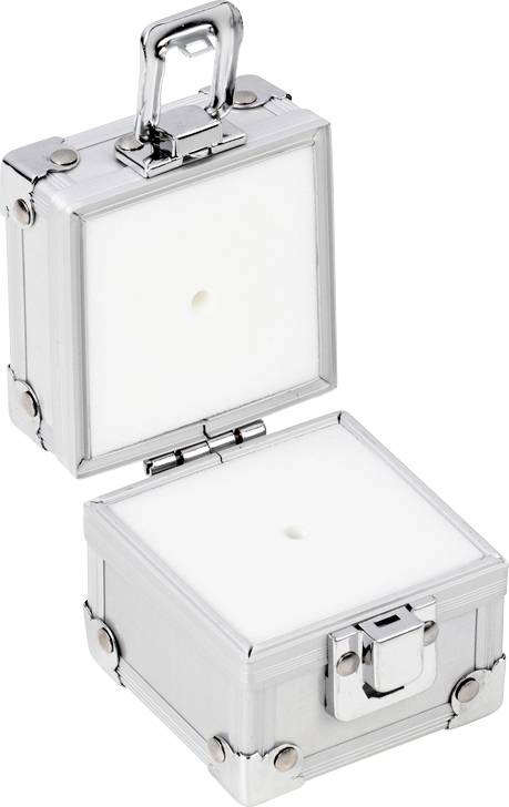 Kern 317020600 Etui en aluminium 317-020-600, pour valeurs nominales de 2 g, pour classes E1 - M2, pour forme de bouton/