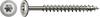 SPAX 0257000801005 R 88193 m.Spitze/T-STAR TG Vis à bois 8 mm 100 mm T-STAR plus acier inoxydable A2 50 pc(s)