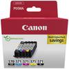Canon Encre PGI-570 CLI-571 d'origine pack bundle noir, noir, cyan, magenta, jaune 0372C006