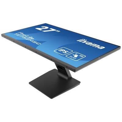 Un écran plat portant l'inscription « 27", iiyama ProLite XUB2792HSN-B5, IPS, USB-C ». Le moniteur est posé sur un socle noir.