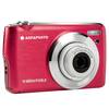 AgfaPhoto Realishot DC8200 Appareil photo numérique 18 Mill. pixel Zoom optique: 8 x rouge avec accu, sacoche vidéo Full HD, batterie intégrée