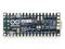 Carte électronique portant l'inscription 'ARDUINO NANO 33 BLE', avec plusieurs connecteurs et spécifications techniques visibles.