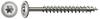 SPAX 0257000801205 R 88193 m.Spitze/T-STAR TG Vis à bois 8 mm 120 mm T-STAR plus acier inoxydable A2 50 pc(s)