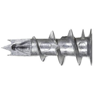 Vis métallique à pointe acérée et forme spiralée, adaptée pour la fixation dans des matériaux durs.