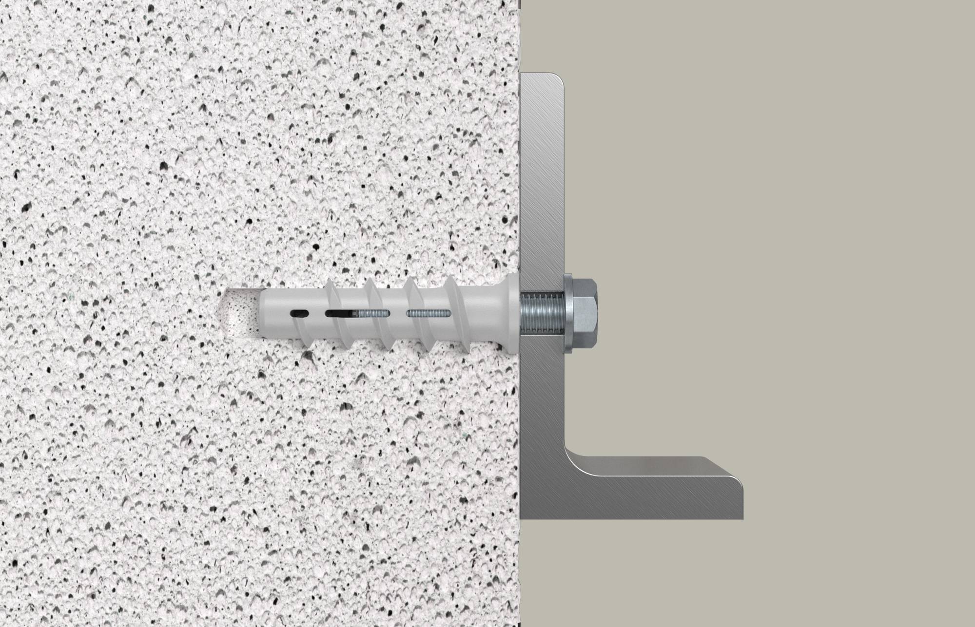 Fischer 532660 FTP K 6 K NV Cheville pour béton cellulaire 50 mm 1 set-5