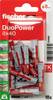 Fischer 534994 DuoPower 8 x 40 K NV Cheville 2 éléments 40 mm 8 mm 1 set