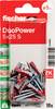 Fischer 534996 DuoPower 5 x 25 S K NV Set de chevilles 25 mm 5 mm 1 set