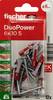 Fischer 534997 DuoPower 6 x 30 S K NV Set de chevilles 30 mm 6 mm 1 set