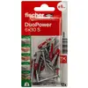 Fischer 534997 DuoPower 6 x 30 S K NV Set de chevilles 30 mm 6 mm 1 set