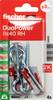 Fischer 535003 DuoPower 8 x 40 RH K NV Set de chevilles 40 mm 8 mm 1 set