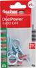 Fischer 535005 DuoPower 6 x 30 OH K NV Set de chevilles 30 mm 6 mm 1 set
