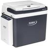 ZORN Cooler Z 26 LNP 7,8 Ah Glacière et compartiment chauffant à batterie CEE: D (A - G) thermoélectrique 12 V, 230 V DC/AC noir/blanc 25 l Max. 20°C en dessous de la température ambiante
