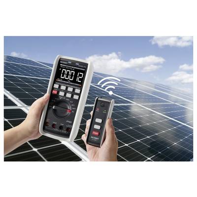 VOLTCRAFT VC925 PV Multimètre photovoltaïque numérique protégé contre les projections d'eau (IP65) CAT III 1500 V, CAT I-10