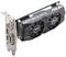 'Carte graphique ASUS GeForce RTX à deux ventilateurs, avec plusieurs connecteurs et un design noir et blanc.'