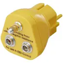 TRU COMPONENTS TC-12351672 Connecteur de mise à la terre M5, 2 connecteurs à bouton-poussoir 10 mm 1 pc(s)