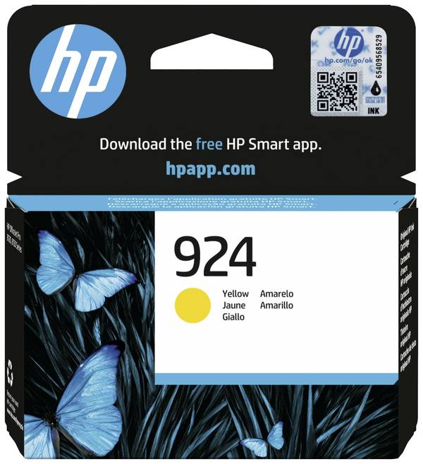 HP Encre 924 d'origine jaune 4K0U5NE#CE1