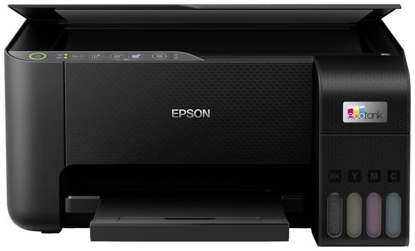 Epson EcoTank ET-2864 Imprimante multifonction jet d'encre couleur A4 imprimante, scanner, photocopieur système à réservoir d'encre, USB, Wi-Fi