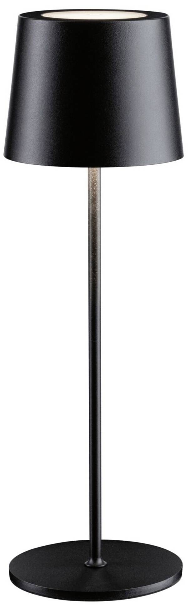 Paulmann 76996 Gilo Lampe de table à LED d'extérieur  2.8 W blanc chaud  noir (mat)