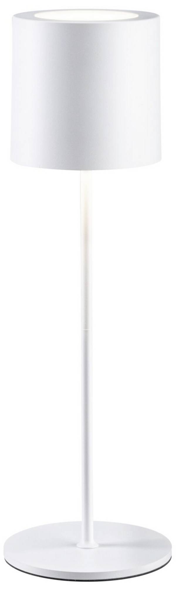 Paulmann 76999 Tuni Lampe de poche LED sans fil  2.8 W blanc chaud  blanc mat