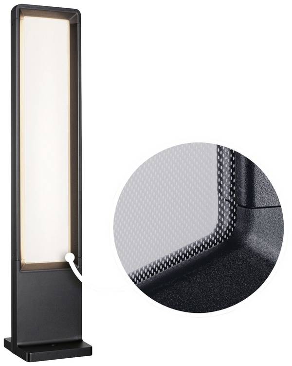 Paulmann Reana 93110 Applique LED extérieure  LED  4 W anthracite