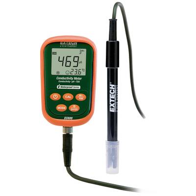 Extech EC600 pH-mètre  pH, conductivité, température, résistance, mV, TDS, salinité 