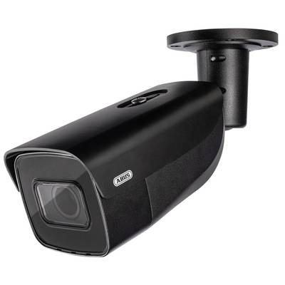 Caméra de surveillance dans un boîtier noir, montable au mur ou au plafond, adaptée à la surveillance de sécurité.