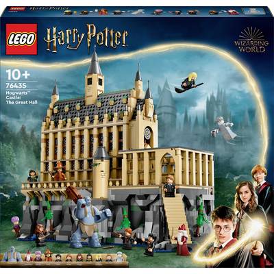 Ensemble LEGO Harry Potter du Château de Poudlard. Présente la Grande Salle avec des figurines et des accessoires. Recommandé pour les enfants de 10 ans et plus.