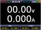 Appareil de mesure électronique avec affichage : '00.00 V', '0.000 A'. Plage de valeurs : tension réglée à 24,00 V, courant 01,100 A. Limitation : 32,00 V, 10,200 A.
