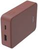 Hama Batterie Powerbank (batterie supplémentaire) 10000 mAh Fast Charge LiPo rouge