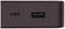 Un appareil sombre doté de deux ports : à gauche un port USB-C, à droite un port USB-A.