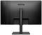 Un moniteur d'ordinateur noir vu de dos, de marque 'BenQ', avec un socle stable. Le design est épuré et moderne.