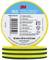 Ruban isolant en vinyle jaune/vert de marque '3M Temflex 165', 19 mm x 20 m. Ignifuge, pour une utilisation générale dans les installations électriques.