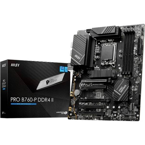 MSI PRO B760-P II Carte mère Socket (PC) Intel® 1700 Facteur de forme (détails) ATX Chipset de la carte mère Intel® B760