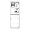 Striebel & John 2CPX043774R9999 SZ2824E Armoire complète partiellement encastrée Nbr de rangées = 0 Contenu 1 pc(s)
